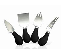 NERTHUS FIH 067 Set Cuchillos Queso Acero Inoxidable Tabla quesos Servir Aperitivos Mesa