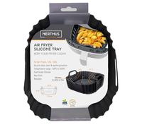 Nerthus FIH 1175 bandeja silicona perforada air fryer reutilizable antiadherente fácil limpieza cocina