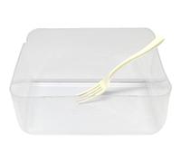 NERTHUS FIH 1186 divisor fiambrera infantil con tenedor accesorio lunch box organización comida para el cole