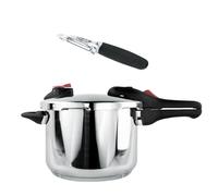Nerthus FIH 1662 set olla presión con pelador serrado cocina preparación rápida verduras y alimentos