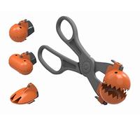 Nerthus FIH 167 - La Croquetera, Ideal para Albóndigas, Croquetas u Otros Alimentos, Gris/ Naranja, 9 x 25 x 5 cm
