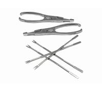 Nerthus FIH 259 set utensilios marisco acero inoxidable abrir y comer marisco fácilmente