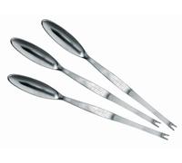Nerthus FIH 330 utensilios marisco set 3 piezas acero inoxidable