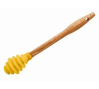 NERTHUS FIH 349 Cuchara para Miel, Marron/Amarillo, Madera