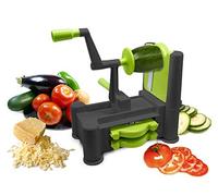 Nerthus FIH 355 - Cortador de verduras 3 en 1 Verde y negro