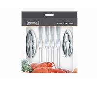 Nerthus FIH 384 - Set de utensilios para marisco Plata