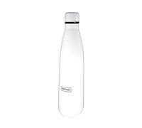 Nerthus FIH 619 619-Termo Doble Pared para fríos y Calientes Diseño Blanca 750 ml Libre de BPA, Tapón Hermético, Acero Inoxidable 18/37, Blanco