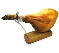 NERTHUS FIJ 002 - Jamonero Plegable Bambú, Sujeción de Acero Inoxidable