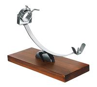 Nerthus FIJ 853 jamonero basculante con cabezal giratorio y base ajustable soporte para cortar jamón y paleta