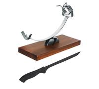 NERTHUS FIJ 956 Jamonero Cabezal Giratorio y Base Ajustable con Cuchillo Jamonero
