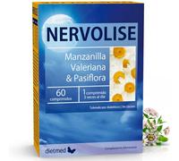 Dietmed – Nervolise – Comprimidos con manzanilla, valeriana y pasiflora – 60 comprimidos