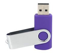 Nerzalie RotacióN USB 2.0 128 MB Unidad de Memoria Flash Almacenamiento de Disco U Disco