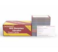NES Elementary Education Study Cards: NES Elementary Education Subtest 1 and 2 Test Prep and Practice Test Questions [Full Color Cards]
