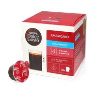 Nescafé | Americano Decaffeinato - 16 cápsulas para Nescafé Dolce Gusto