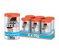 NESCAFÉ Azera Americano Decaff - Café instantáneo 90 g (paquete de 6) (el embalaje puede variar)