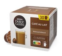 NESCAFÉ Dolce Gusto Café Con Leche - Cápsulas de Café, 30 Cápsulas (1 x 30) - Originales para cafeteras Dolce Gusto