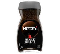NESCAFÉ BLACK ROAST café soluble intenso, frasco de vidrio, caja de 6 x 200g