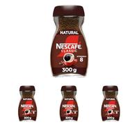 NESCAFÉ CLASSIC Café Soluble Natural frasco 300g (Paquete de 4)