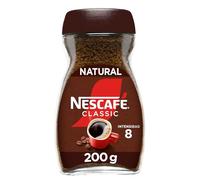 Nescafé Classic Natural, Instantáneo, 200g