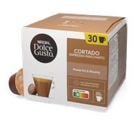30 Cápsulas Café Dolce Gusto Cortado Y, Mezcla De Espresso Y Leche