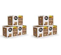 NESCAFÉ Dolce Gusto Café con Leche, 90 cápsulas, Intensidad 7 (3 pack x 30) (Paquete de 2)