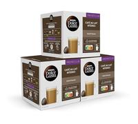 NESCAFÉ Dolce Gusto Café con Leche intenso - Cápsulas de Café, 48 Cápsulas (3 x 16) - Intensidad 9 - Originales para cafeteras Dolce Gusto