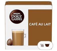 Nescafe Dolce Gusto - Café con Leche - Pack de 3 x 16 Cápsulas - Total: 48 Cápsulas