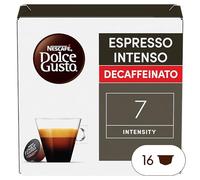 NESCAFÉ Dolce Gusto Espresso Intenso Descafeinado, 16 cápsulas, (1 pack x 16)