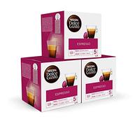 Nescafé DOLCE GUSTO Café ESPRESSO, Pack de 3 x 16 Cápsulas - Total: 48 Cápsulas