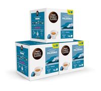 NESCAFÉ Dolce Gusto Café Espresso Palermo 42 cápsulas (3x14) | Espresso equilibrado con notas tostadas y crema sedosa para disfrutar de un café intenso cada día.