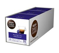 Nescafé Dolce Gusto Café Ristretto Ardenza, Pack de 3 x 16 Cápsulas - Total: 48 Cápsulas de Café