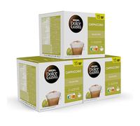 Cápsulas de café Cappuccino Dolce Gusto 30 unidades espumador personalización automática