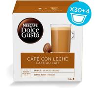 Nescafé Dolce Gusto Capsulas de Café, Cafe Au Lait 34 Unidades 340 g