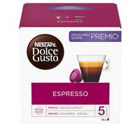 Nescafé Dolce Gusto Espresso Café Caja de 16 Cápsulas - Pack de 6