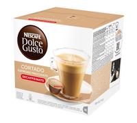 Nescafé Dolce Gusto Espresso Cortado Descafeinado, 16 Cápsulas
