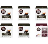 Nescafé Dolce Gusto Espresso Intenso 5 verpakkingen espresso napoli 1 verpakking koffie (96 cápsulas)