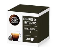 NESCAFÉ Dolce Gusto Espresso Intenso, Cápsulas de Café, 30 Cápsulas (1 x 30) - Intensidad 7 - Originales para cafeteras Dolce Gusto