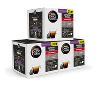 NESCAFÉ Dolce Gusto Espresso Intenso Descafeinado - Cápsulas de Café, 90 Cápsulas (3x30) - Originales para cafeteras Dolce Gusto