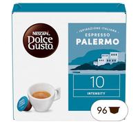 NESCAFÉ DOLCE GUSTO Espresso Palermo Caffè, 6 cajas de 16 cápsulas (96 cápsulas compatibles Nescafé Dolce Gusto)
