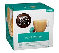 Nescafé DOLCE GUSTO Flat White Café con leche CAPSULA DE CAFÉ 16 CAPSULAS