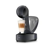 Nescafé Dolce Gusto Infinissima Cosmic Krups. Cafetera de cápsulas 15 bares de presión, capacidad 1.2L, bebidas frías o calientes, modo Eco, Thermoblock, bandeja regulable, color negro