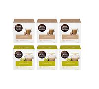 NESCAFÉ DOLCE GUSTO Kit de degustación Cortado Café Espresso Macchiato y Cappuccino, 6 cajas de 16 cápsulas (96 cápsulas)