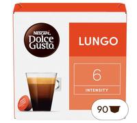 Nescafé Dolce Gusto Lungo - Café - 90 cápsulas (paquete de 3 cajas XL x 30)