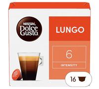 NESCAFÉ Dolce Gusto Lungo , 16 cápsulas, Café espreso , Intensidad 6 (1 pack x 16)