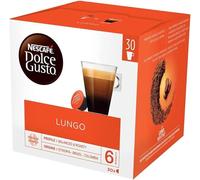 NESCAFÉ Dolce Gusto Lungo - Cápsulas de Café, 30 Cápsulas (1 x 30) - Intensidad 6 - Originales para cafeteras Dolce gusto
