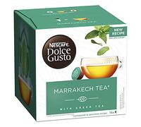 NESCAFE DOLCE GUSTO Marrakech Tea - Té verde con menta - 96 cápsulas (6 Cajas x 16)