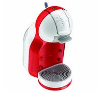 NESCAFÉ DOLCE GUSTO Mini Me EDG305.WR - Cafetera automática de cápsulas, 15 bares de presión para bebidas frías y calientes. 0.8 l. Color blanco y rojo