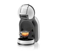 Nescafé Dolce Gusto Mini Me S KP123B Krups Cafetera de cápsulas con 15 bares de presión, capacidad 0.8 L, bebidas frías o calientes, modo Eco, Play&Select, Thermoblock, 35 tipos café, color gris/negro