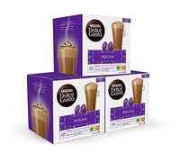 NESCAFÉ Dolce Gusto Mocha - Cápsulas de café, 48 Cápsulas (3 x 16) - Bebida chocolateada con café - Originales para cafeteras Dolce Gusto
