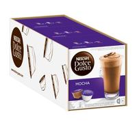 Nescafé Dolce Gusto Mocha, Paquete de 3 x 16 cápsulas, total 48 cápsulas, 24 porciones
